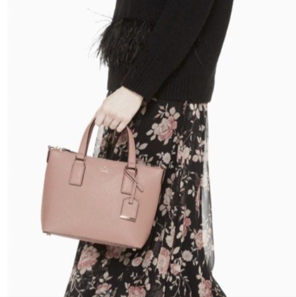 Kate Spade Cameron Street Small Lucie- Dusty Peony- Like New No Tags - Picture 2 of 12